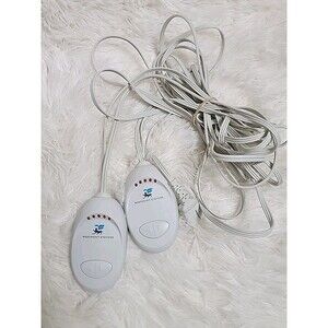 Westpoint Stevens Electric Heated Blanket Dual Control 3 Prong Model 202 WORKING